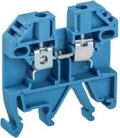 Клемма винтовая IEK КВИ-2,5 2,5мм2 синий картинка 